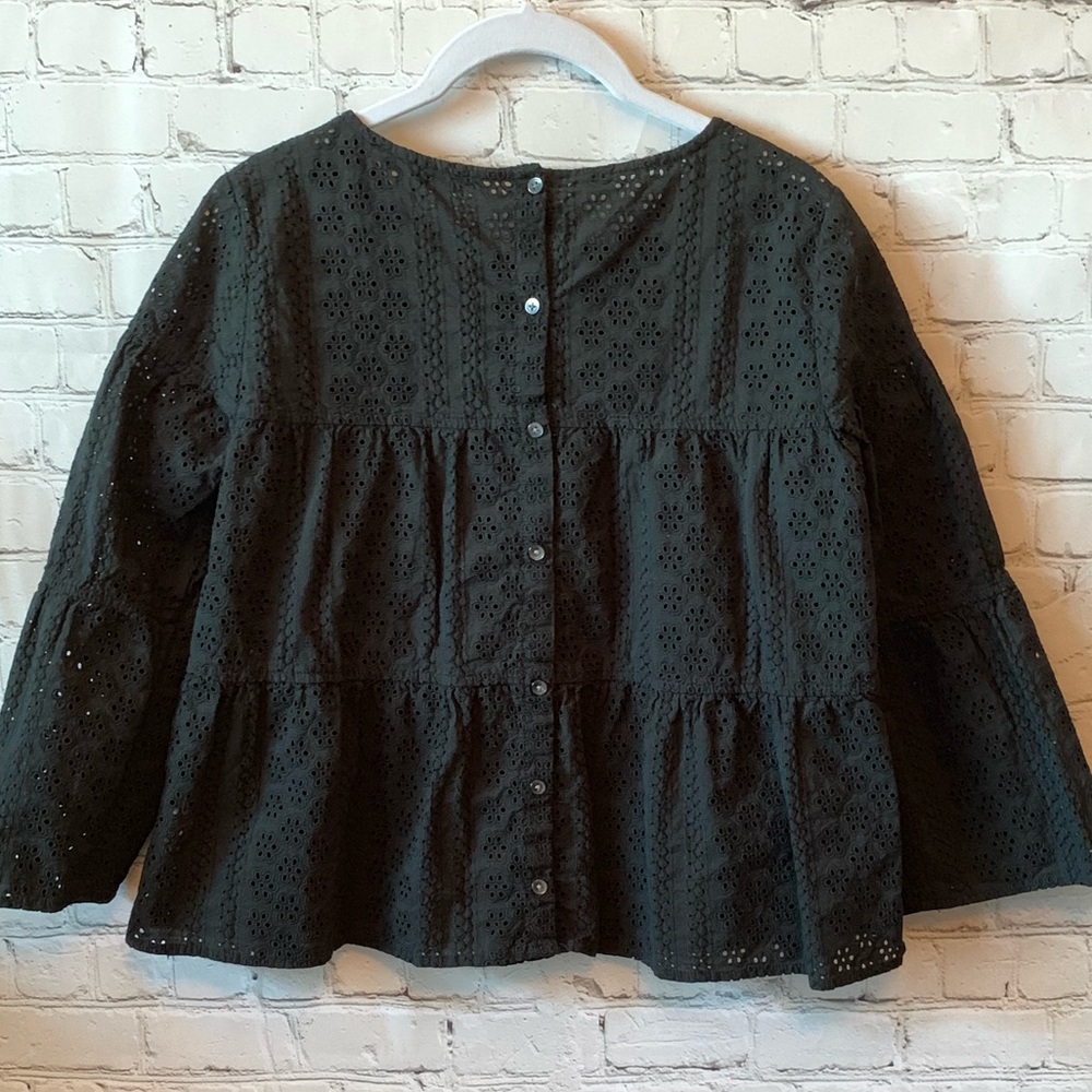 Madewell Eyelet Button Back Top - image 5